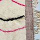 Handmade pure natural wool rug size 140 x 260 cm