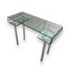Glass desk - 80s