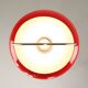 Lampe à suspension rouge italienne Space Age Jolly de Guzzini