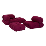 Camaleonda Modular Sofa in Bordeaux by Mario Bellini for B&B Italia