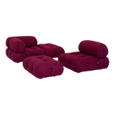 Canapé modulable Camaleonda Bordeaux par Mario Bellini pour B&B Italia