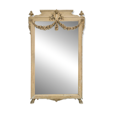 Entrance mirror of a Château, restored in Louis XVI style.