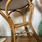 Round table 70 rattan wicker