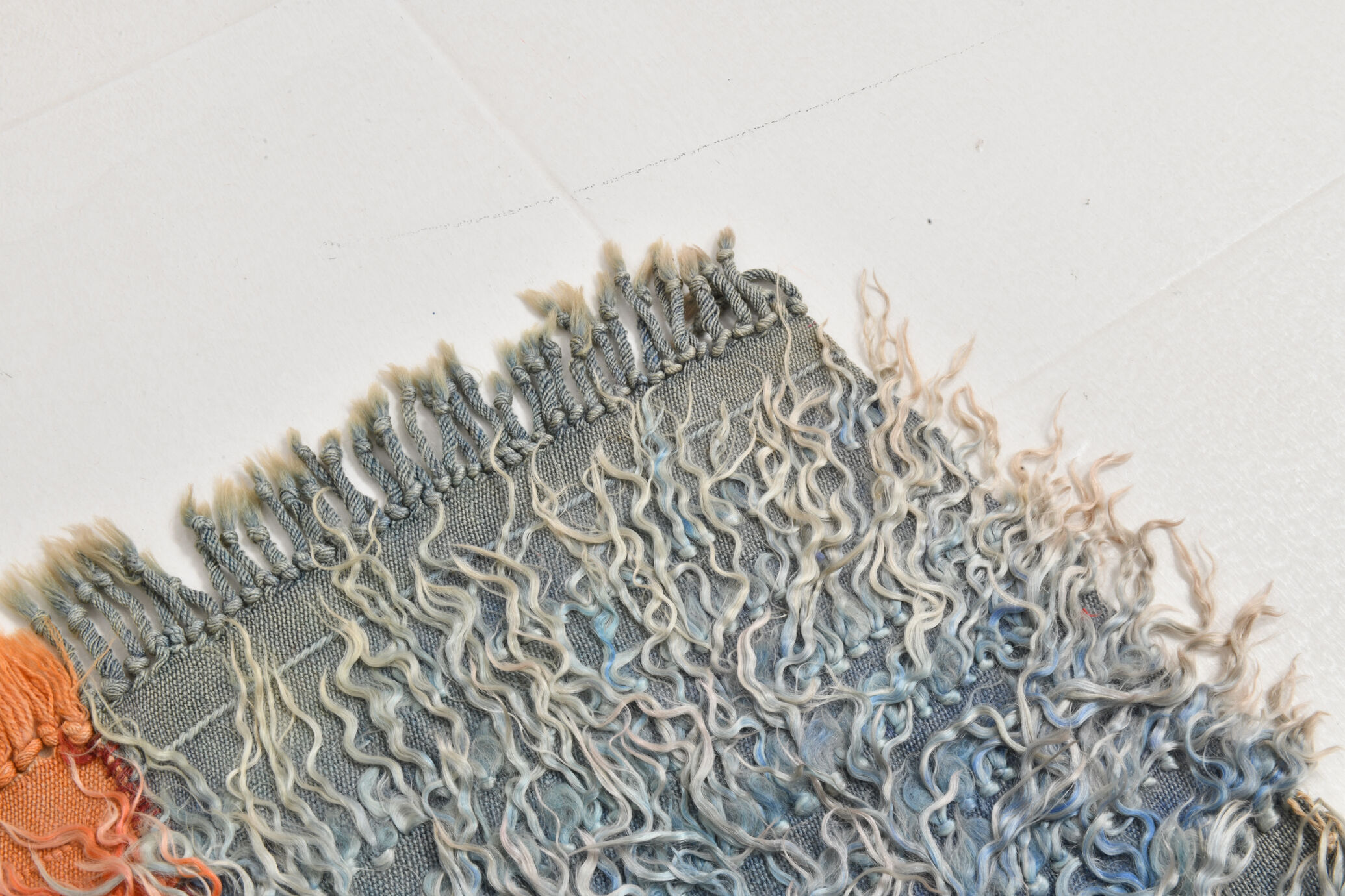 Handmade wool kilim rug 104x155cm