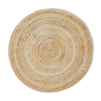 Round rug in straw 18 150cm