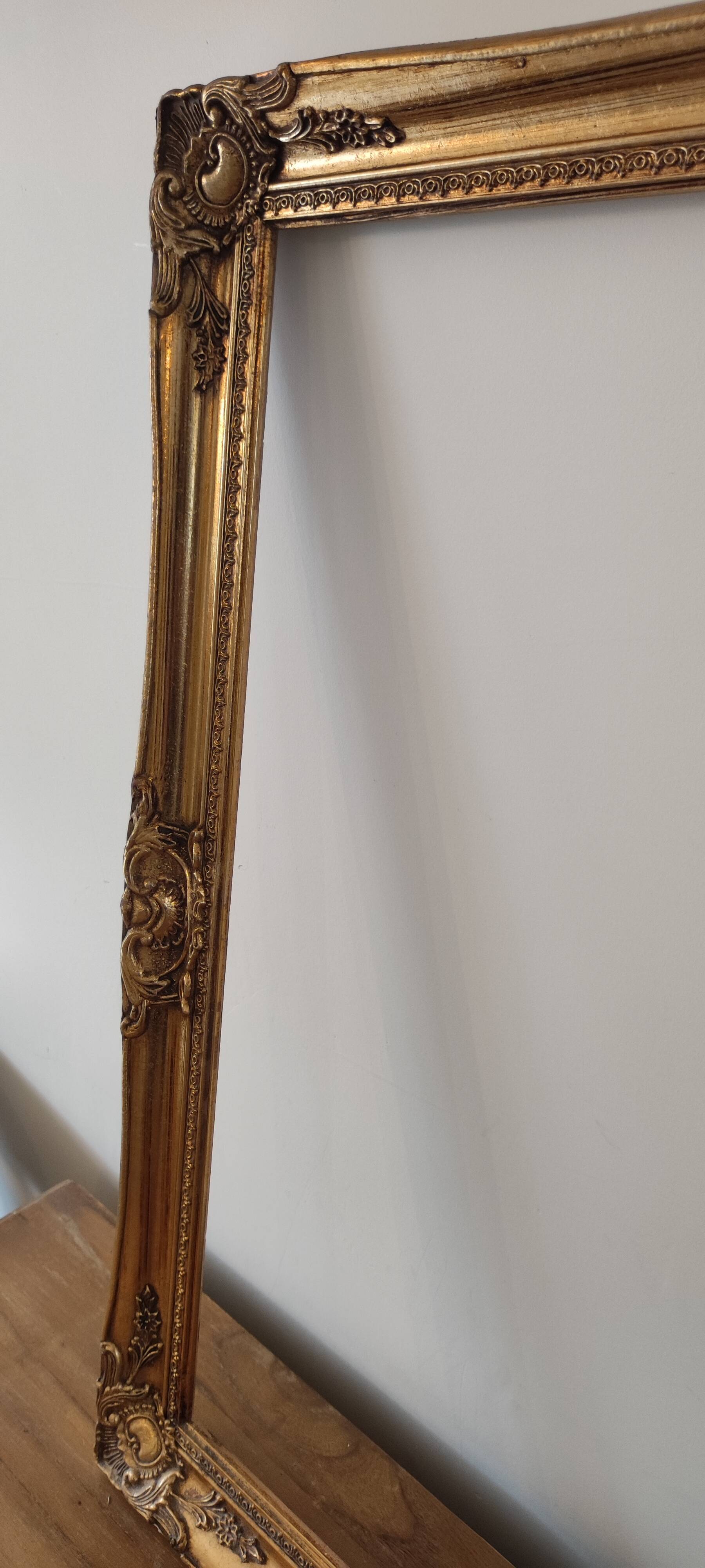 Gilded wooden frame