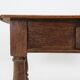 Belgian Antique oak console table with drawer, ca. 1740