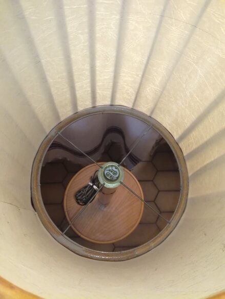 RR Art Vannerie rattan lamppost