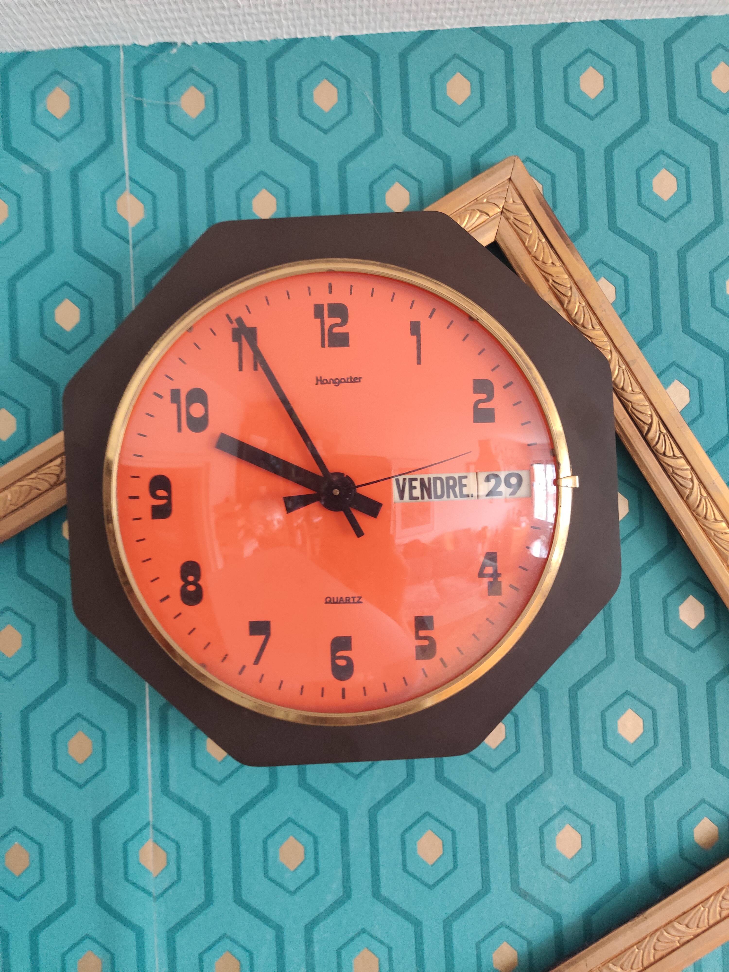 Hangarter vintage wall clock