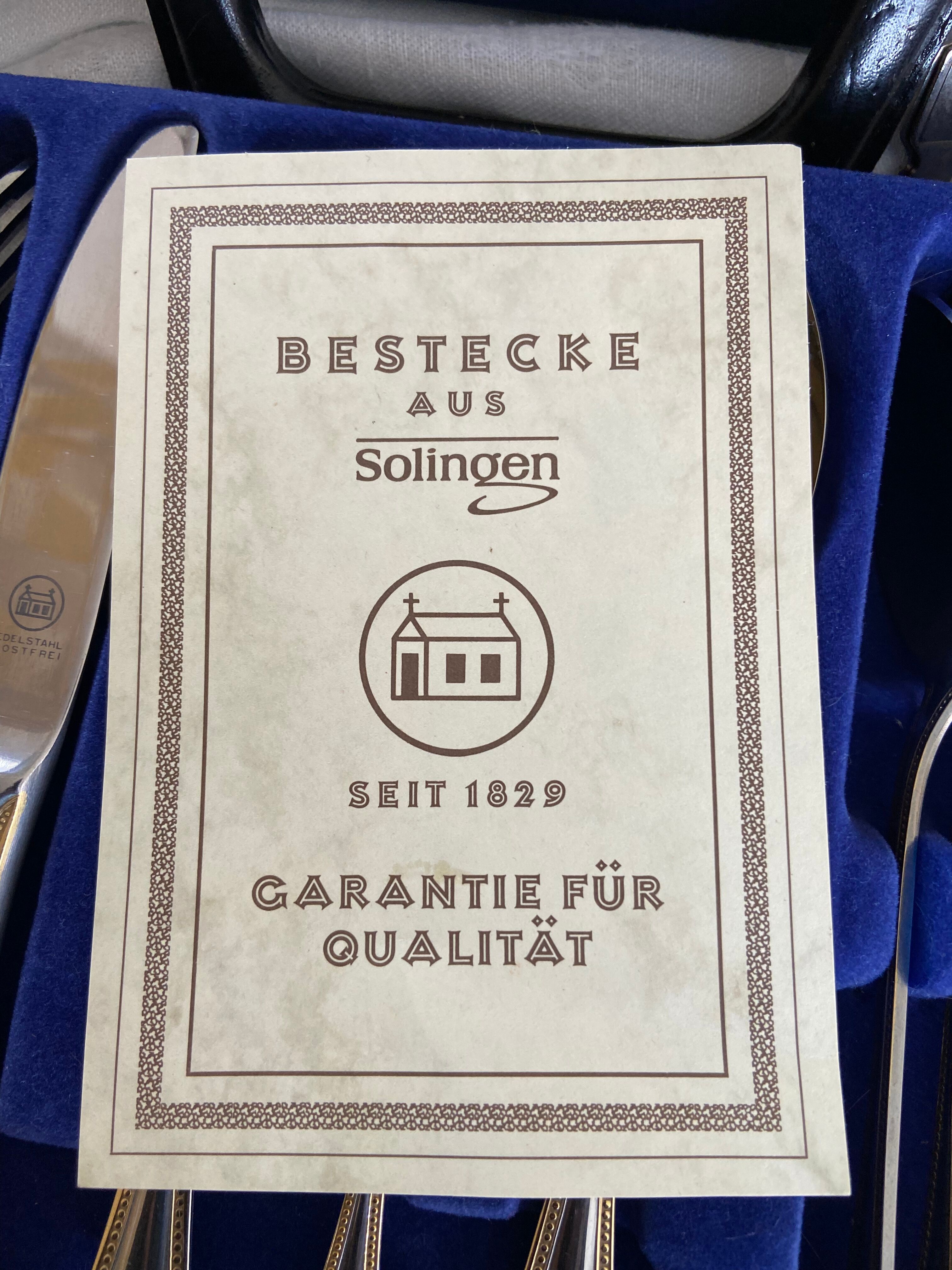 Housewife BESTECKE Solingen