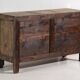 Antique sideboard in dark tones (c.1900)