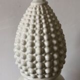 White ceramic lamp