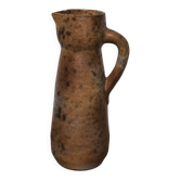 Vase (ou pichet) en céramique, signé. (Agnès Escala, Vallauris)