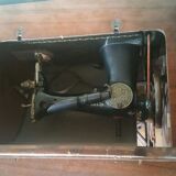 Furniture sewing old singer machine