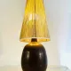 Ceramic And Sisal Table Lamp By Agne Aronsson, Sweden, 1960S