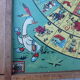 Old game of checkers and game of goose gamejura