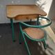 Ensemble chaise par Jacques Hitier et bureau Mullca