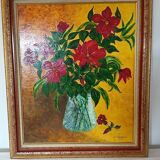 Oil on canvas - bouquet