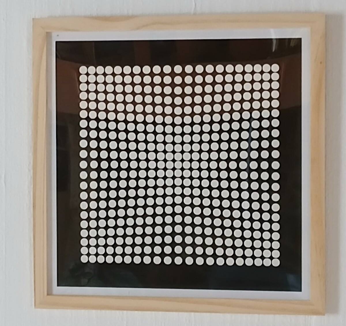 Victor Vasarely deep kinetic silkscreen C3