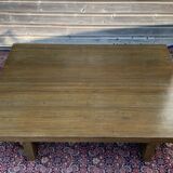 Green laqué coffee table