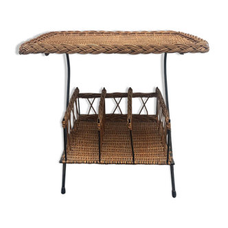 Rattan table 1950