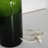 Vintage glass lamp stand