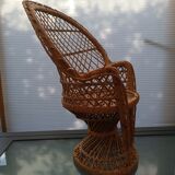 Mini fauteuil rotin