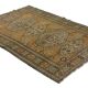 One-of-a-kind turkish handwoven vintage rug - rustic vintage charm 267x 173