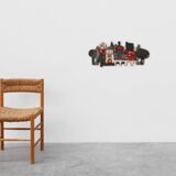 Ceramic wall plaquette by the Belgian Artist Elisabeth Vandeweghe for Ampho