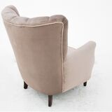 Fauteuil gris, Europe du Nord, années 1950
