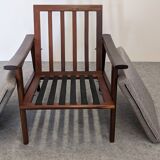 Scandinavian teak armchair from the 50s/60s