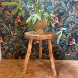 Raw tripod stool