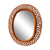 Bonacina Rattan Mirror
