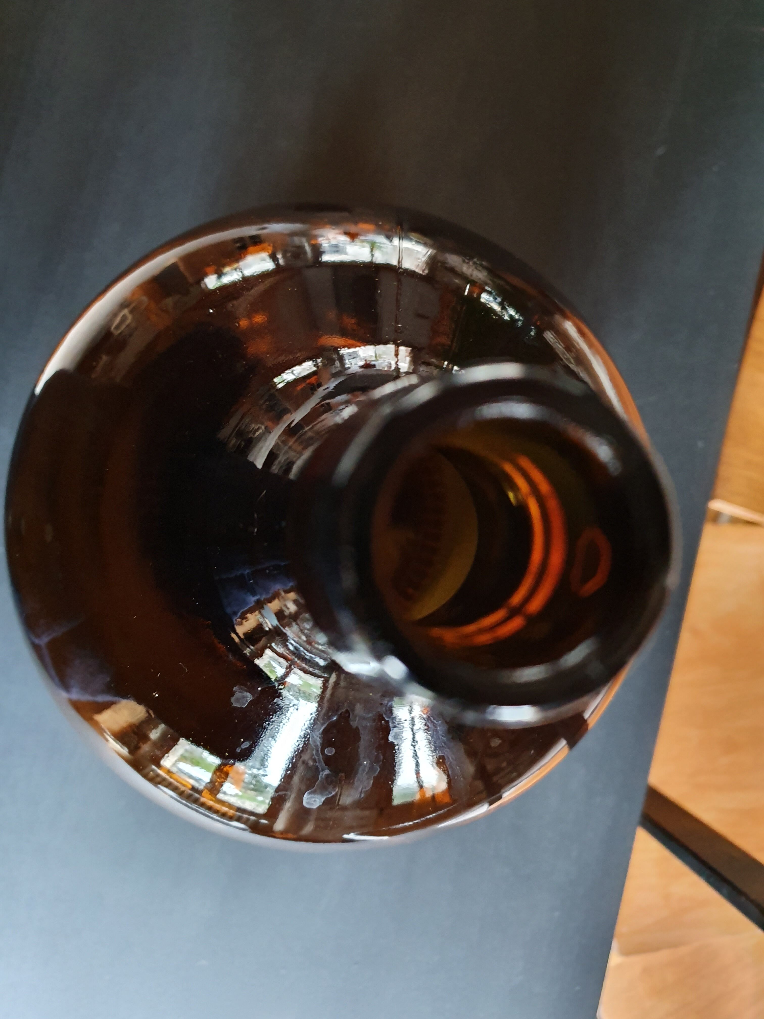 Demijohn ancient amber