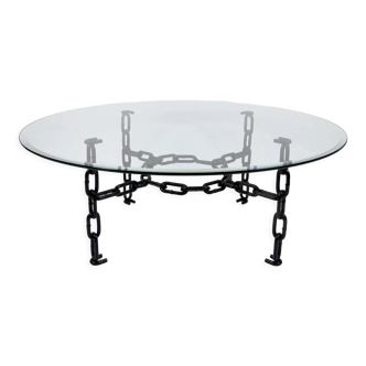 Brutalist coffee table, 1970s