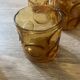 Amber carafe + glasses