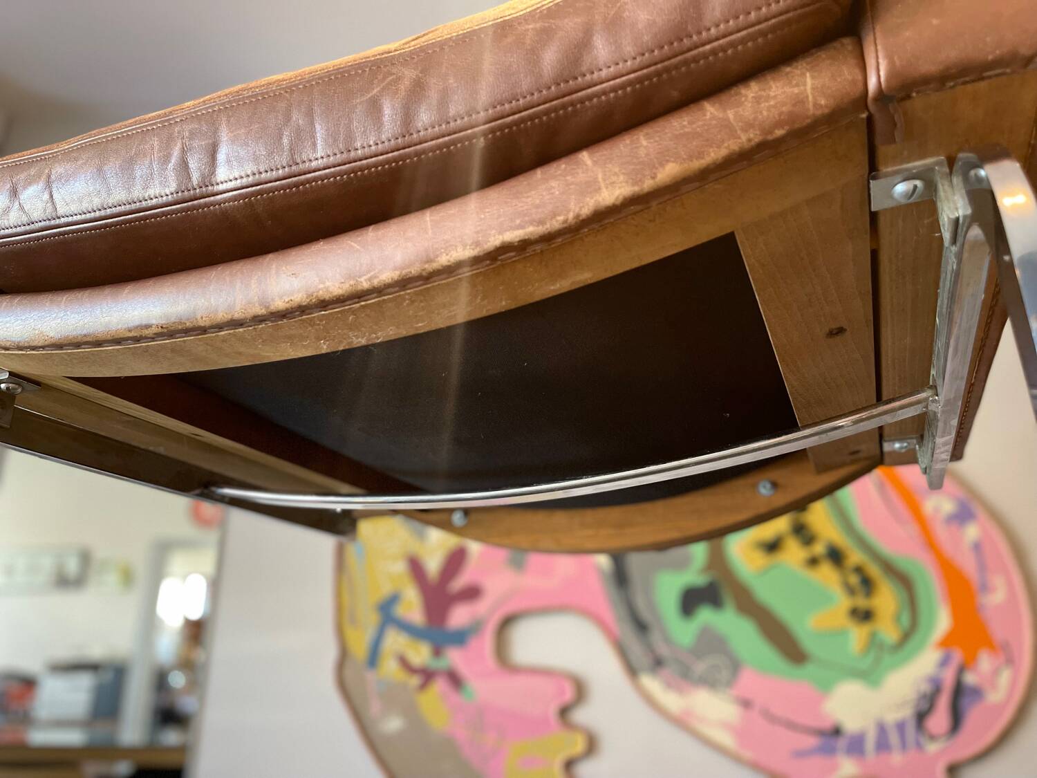 Mid century DS-201 leather armchair by Robert Haussmann for De Sede - Switzerland 1957