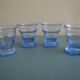 Liqueur service carafe crystal glasses bohemian crystal glasses