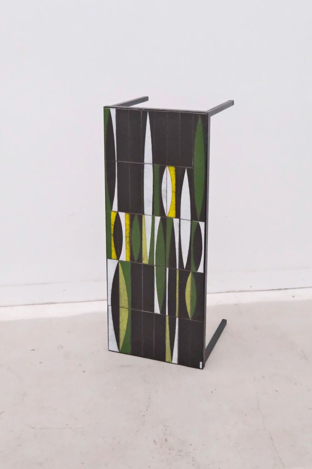 "Navette" coffee table by Roger Capron in ceramic, 1950