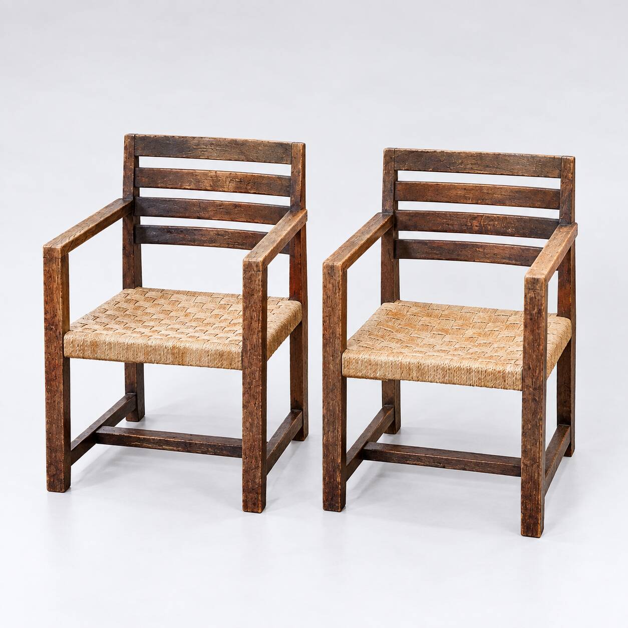 Modernist vintage armchairs (2 available)