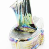 Former salt shaker porcelain boat