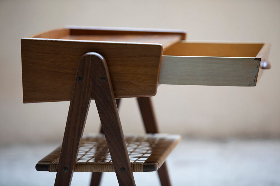 Scandinavian bedside table