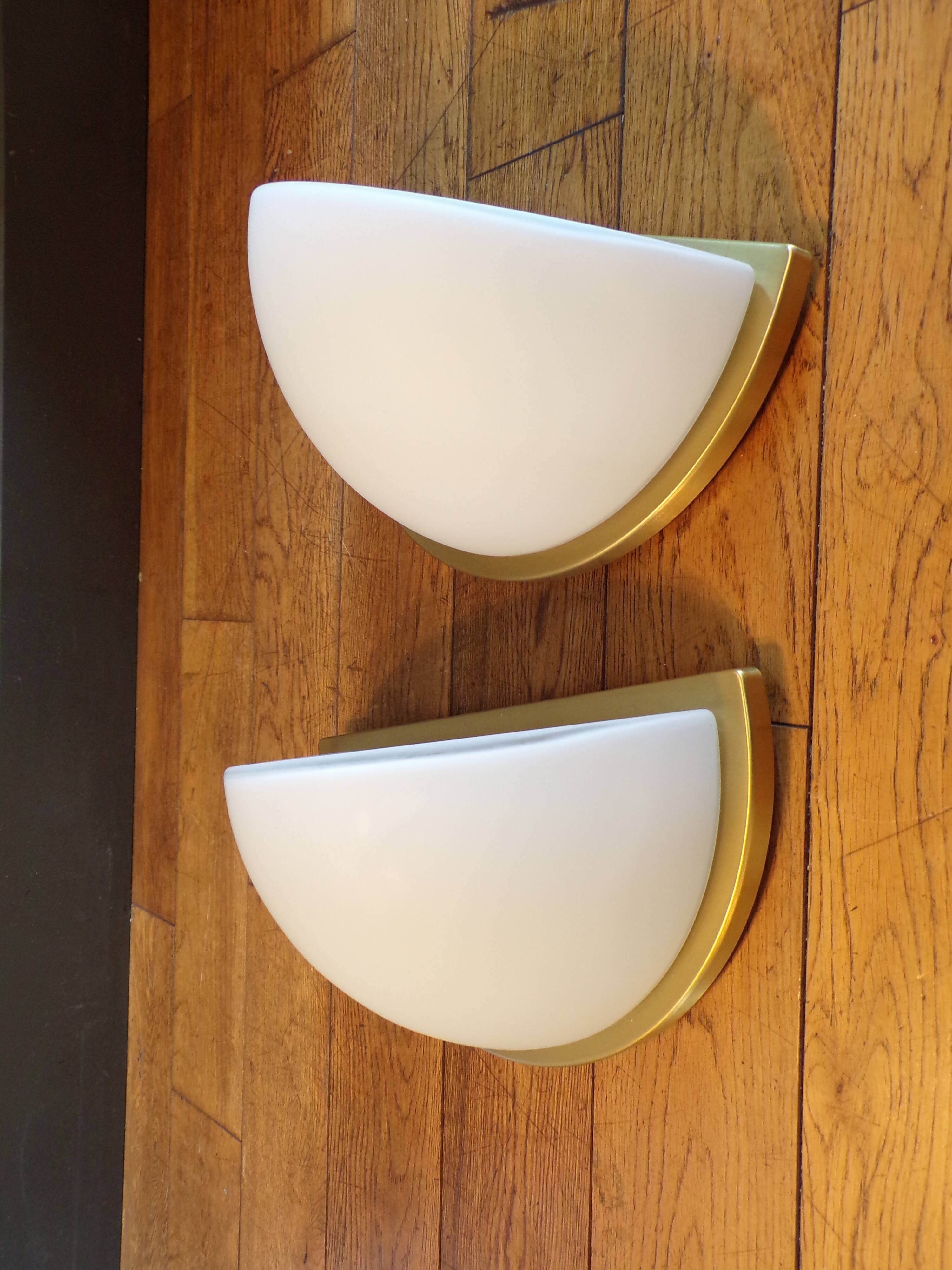 Pair of Peill & Putzler wall lights