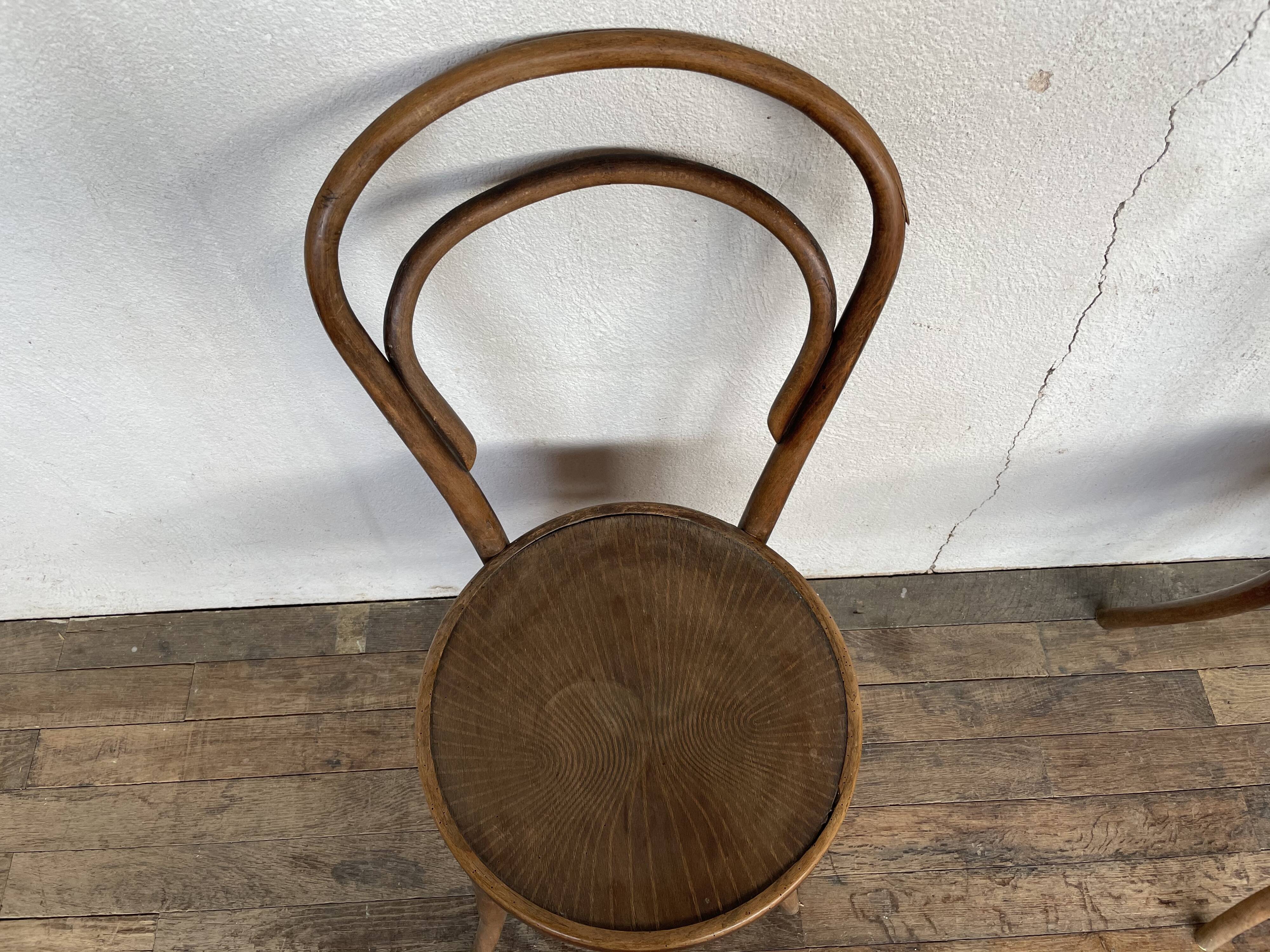 Pair of bistro chair number 14