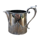 English silver plated milk jug