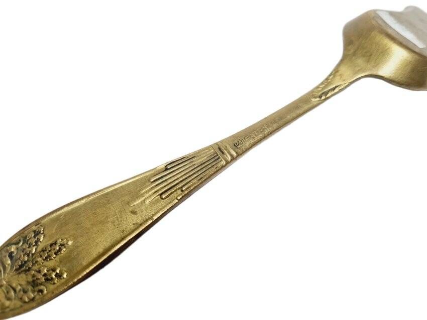 Art Nouveau style sugar bowl spoon by Hersch Mordka Spiro, Poland, 1930s