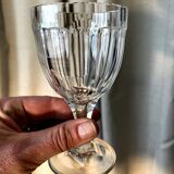 Set of 10 nancy crystal port glasses 1920s 1930s