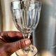 Set of 10 nancy crystal port glasses 1920s 1930s