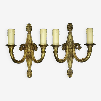 Pair of Restoration style wall lights