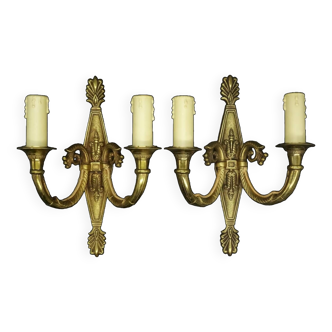 Pair of Restoration style wall lights